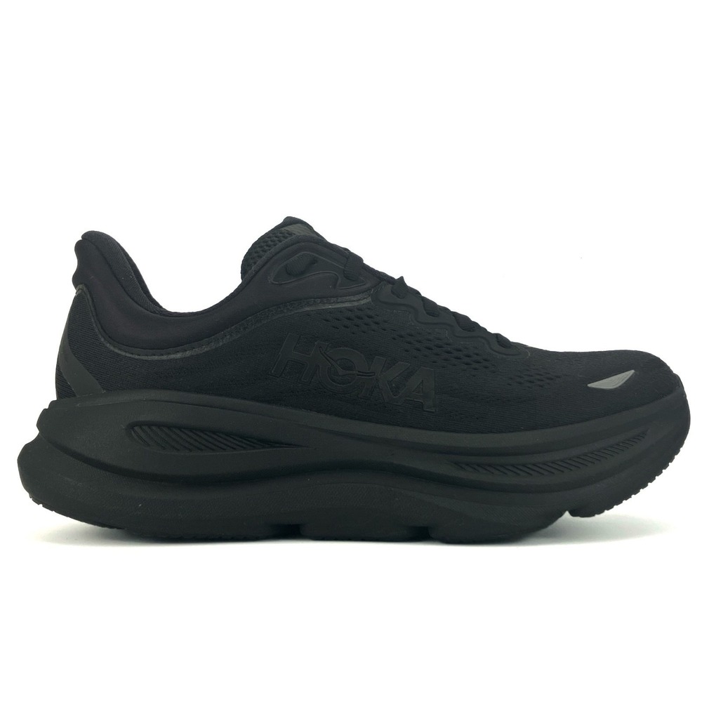 Hoka One One Bondi 9 - Men's Size 8D 'Black/Black' (1162011-BBLC)